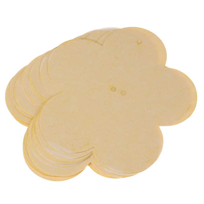 

10pcs Dual Sided Glue Insect Sticky Catcher Bug Fly And Gnat Trap Pest Controlling Board