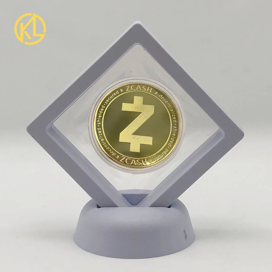 CO026-1 Позолоченная горячая Распродажа Биткоин битная монета Litecoin пульсация эфириум криптовалюта металлическая памятная монета с выставочным стендом - Цвет: CO026-1