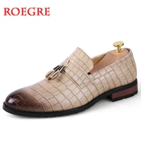 mens crocodile pattern dress leather shoes wedding party shoes man business office oxfords fashion flat men shoes big size 47