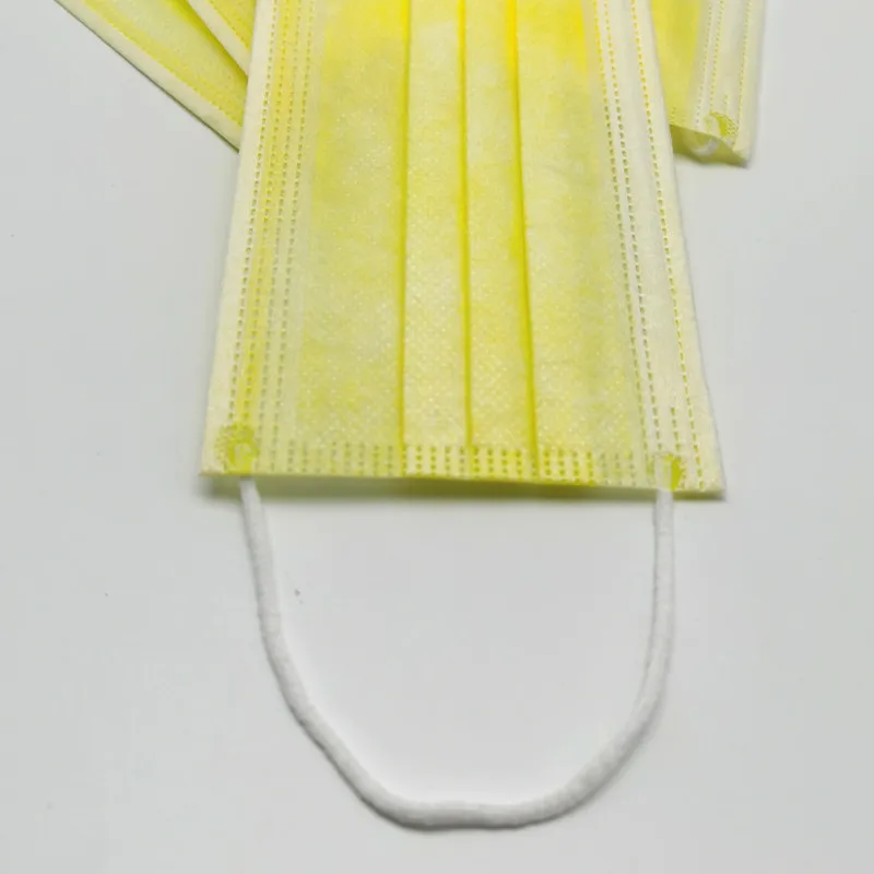 Маска одноразовая из нетканого материала для защиты лица 10-200 шт. | Аксессуары