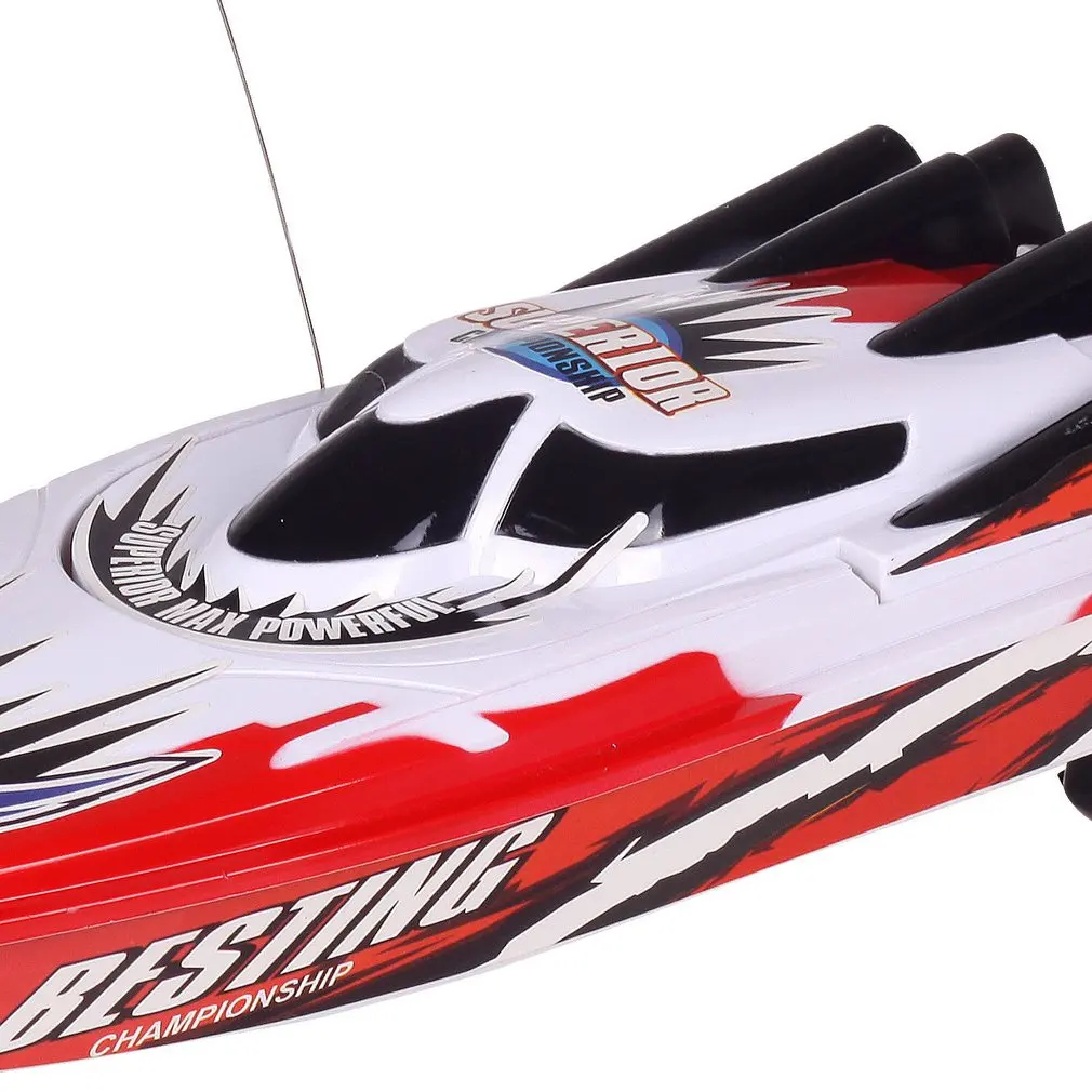 

RC Racing Boat Radio Remote Control Dual Motor Speed Boat High-speed Strong Power System Fluid Type Design Kids Outdoor Toy