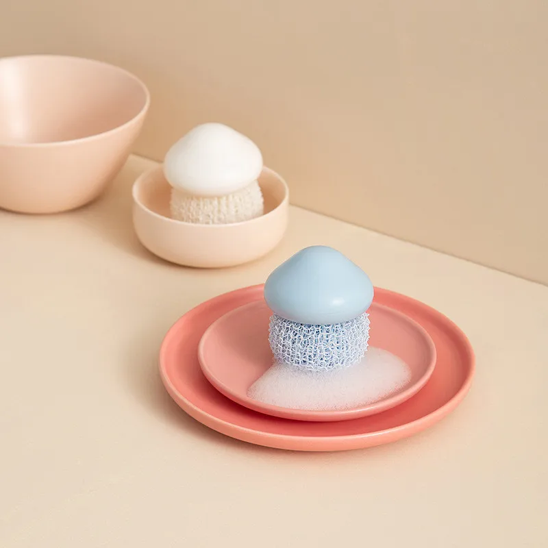 JO LIFE стальная проволочная щётка для чистки шариков с ручкой кухонного очистителя