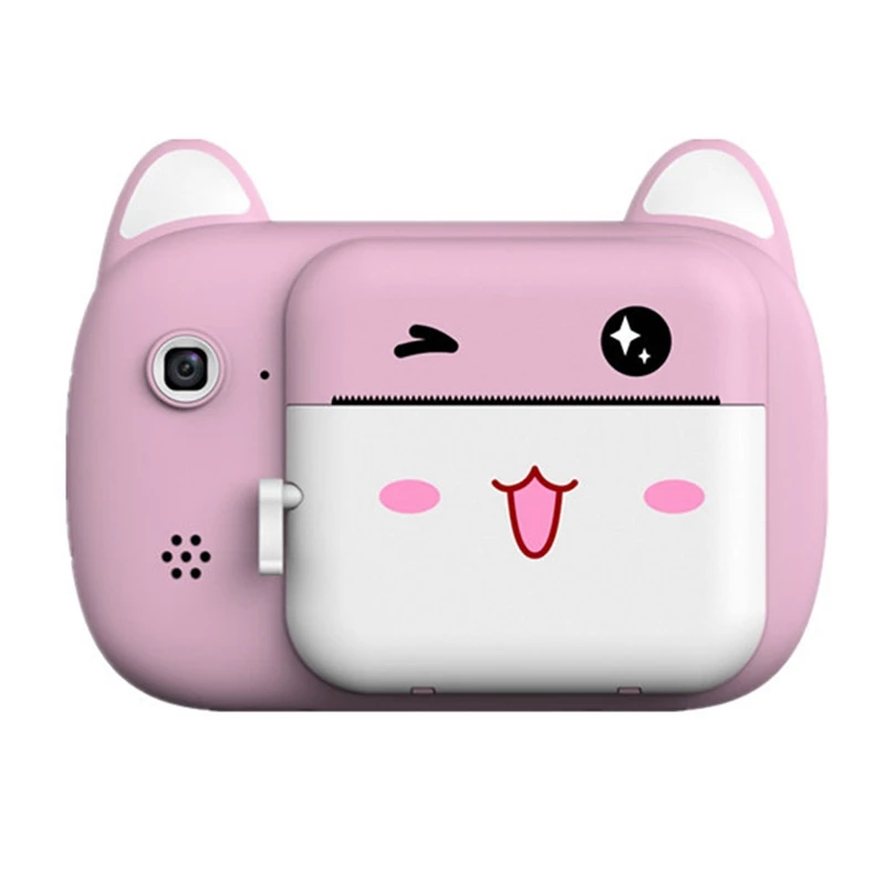 

A7 Kids Camera Mini Digital Cameras Cute Portable Cartoon Cameras Camera with Photo Printing Function