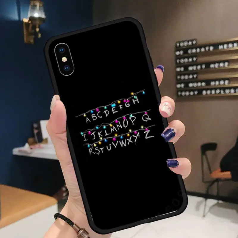 

Stranger Things painting cover Phone Case for iPhone 11 12 pro XS MAX 8 7 6 6S Plus X 5S SE 2020 XR
