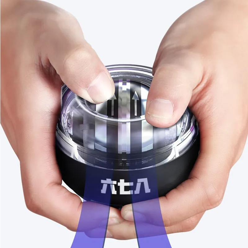 Светодиодный Гироскопический Мощность мяч Автозапуск диапазон гироскоп для