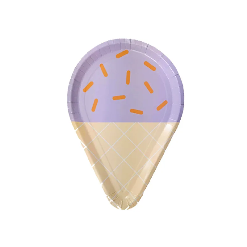 40pcs/Bag Environmental Protection Disposable Tableware Decorative Paper Plates For Weddings Baby Showers Grad Parties Birthday |