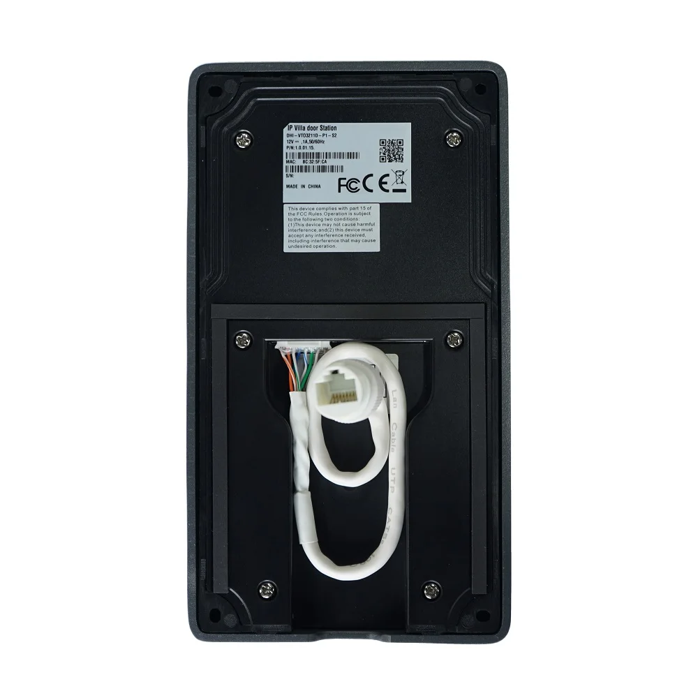 DH логотип мульти Язык IP видео домофон комплект включают в себя VTO3211D P1 & VTH2421FW P
