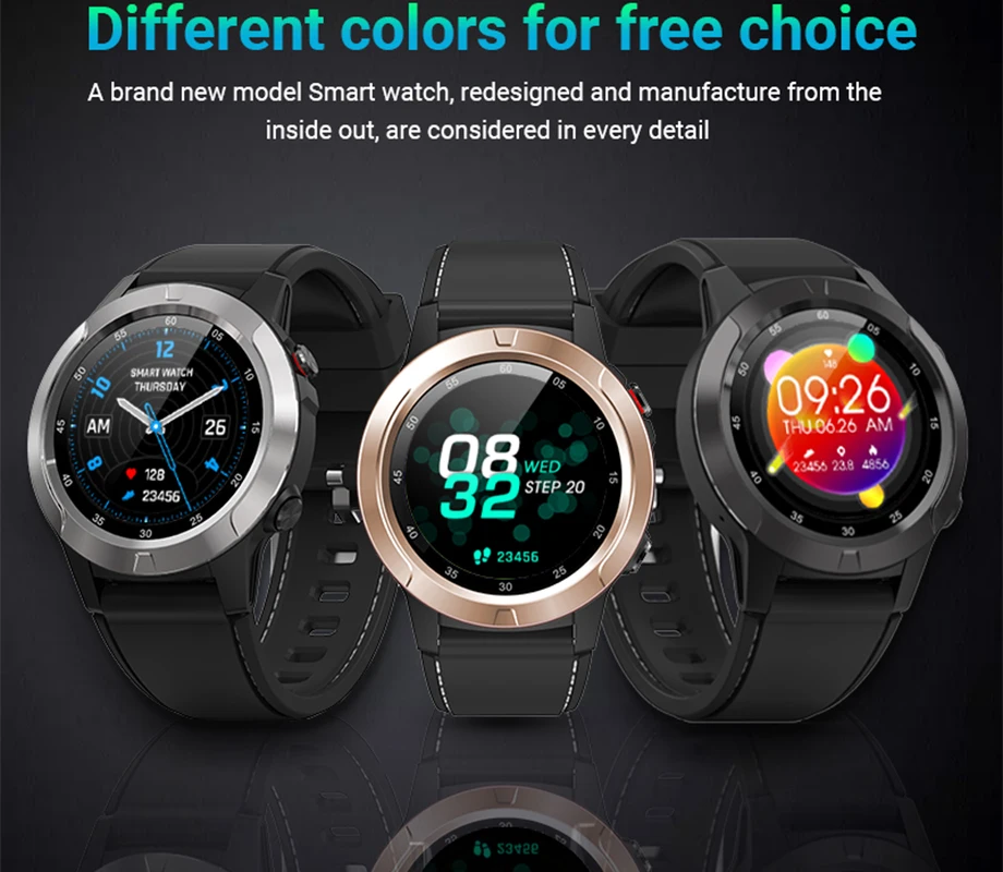 Vorke VM2 Смарт-часы gps Bluetooth Смарт-браслет монитор сердечного ритма вызов сообщение напоминание музыкальный плеер несколько видов спорта IP67