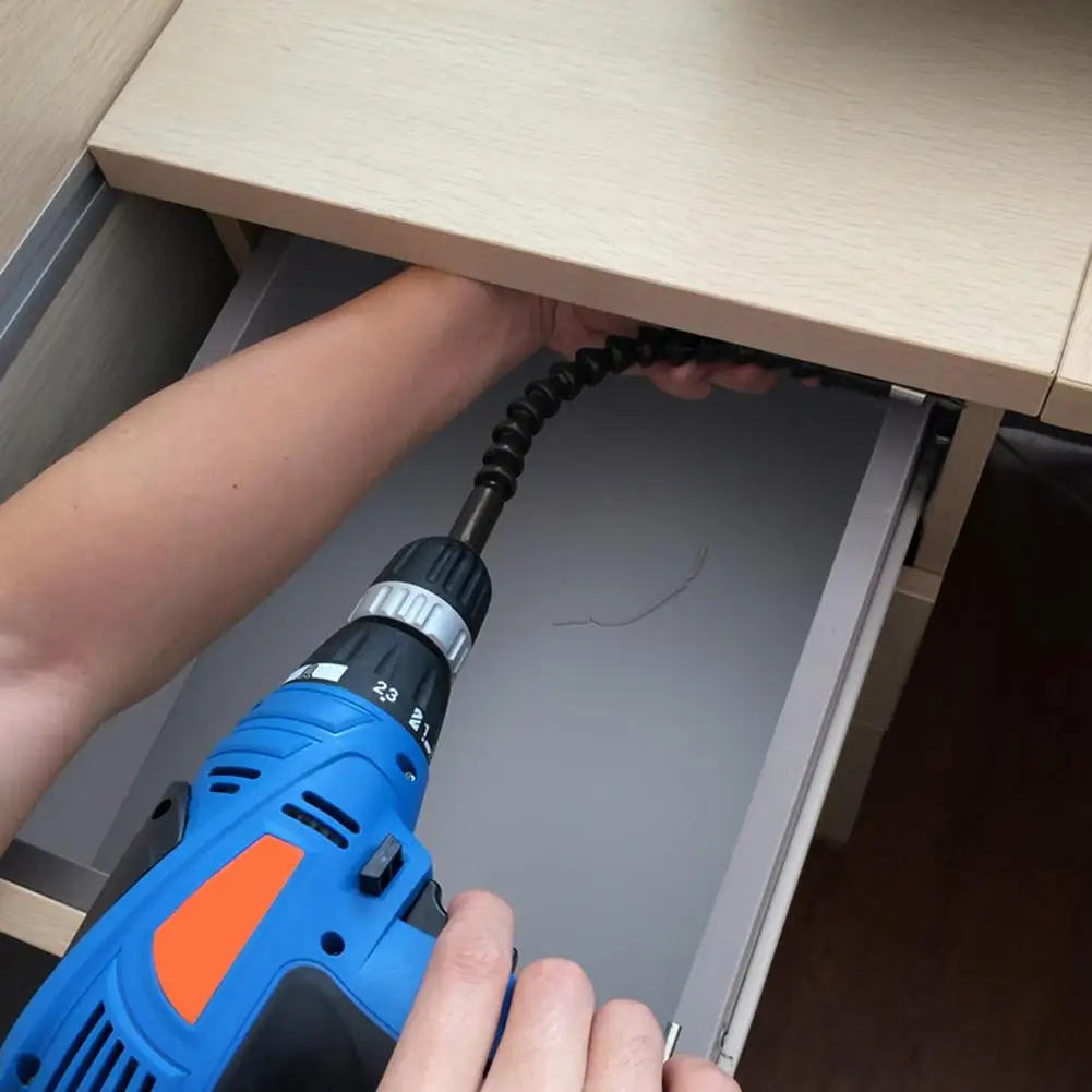 

Electric Drill Screwdriver Bit Multifunctional Universal Snake Flexible Hose Cardan Shaft Connection Soft Extension Rod Link