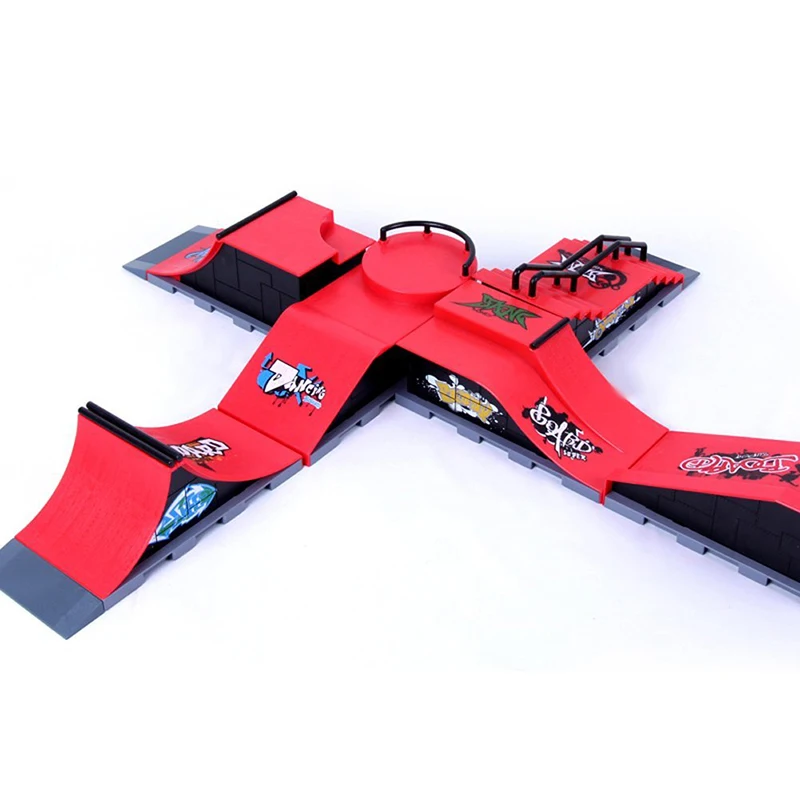 

Skate Park Ramp Parts for Tech Deck Fingerboard Finger Board (A)