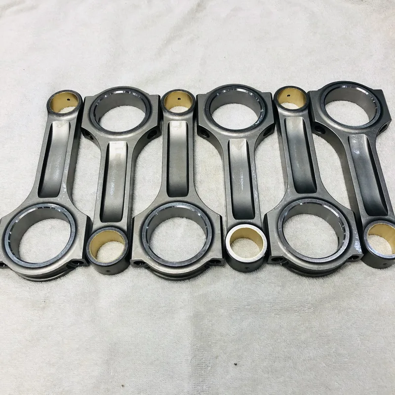Кованые шатунные стержни I beam для Mercedes Benz OM605 OM606 148 7 мм 51 61 28 один комплект|Поршни