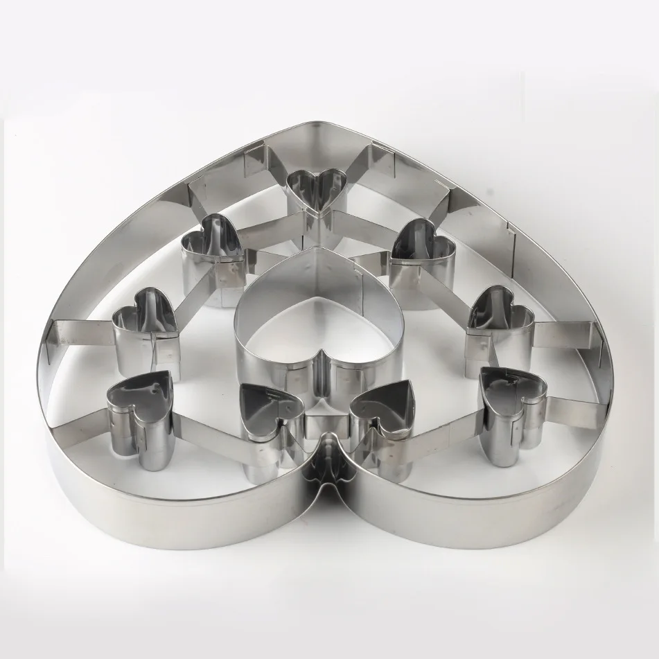 Бытовые кухонные инструменты форма для печенья из нержавеющей стали с большим