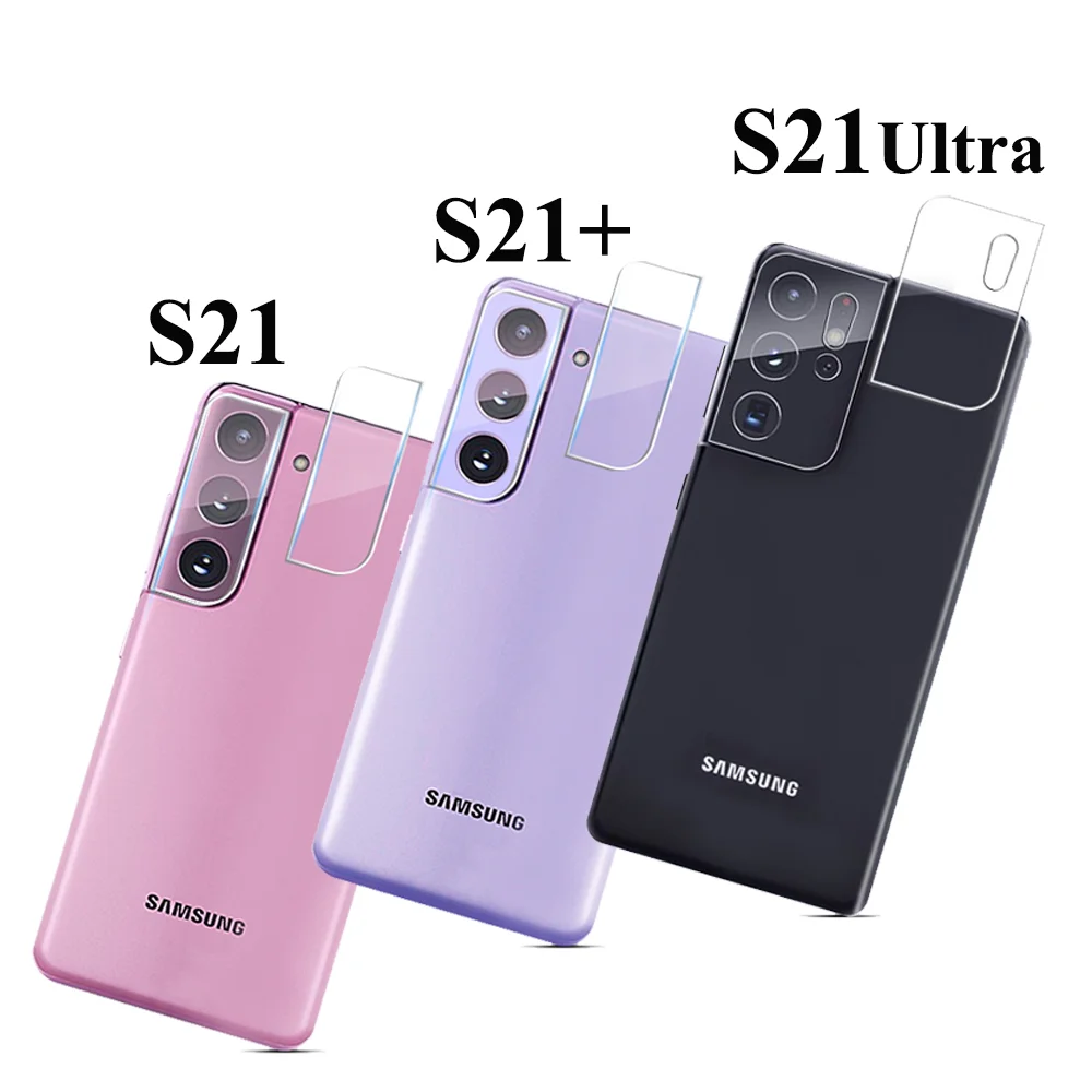 

Silicone Airbag Case for Samsung S21 Ultra Cover Soft Glass on Samsung Galaxy S21 Ultra Phone Case + Screen Protector S20/S 21