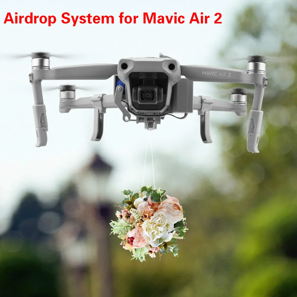 Система Airdrop для DJI Mavic Air 2 обручальное кольцо Подарочная доставка спасательный