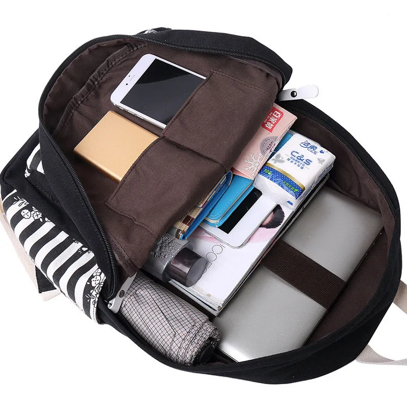 bags school children Canvas backpack waterproof school backpacks boys girls kids schoolbag backpack bookbag mochila escolar