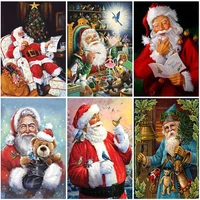 5d diy diamond painting full square drill christmas santa claus home decoration embroidery picture handcraft art kits lover gift