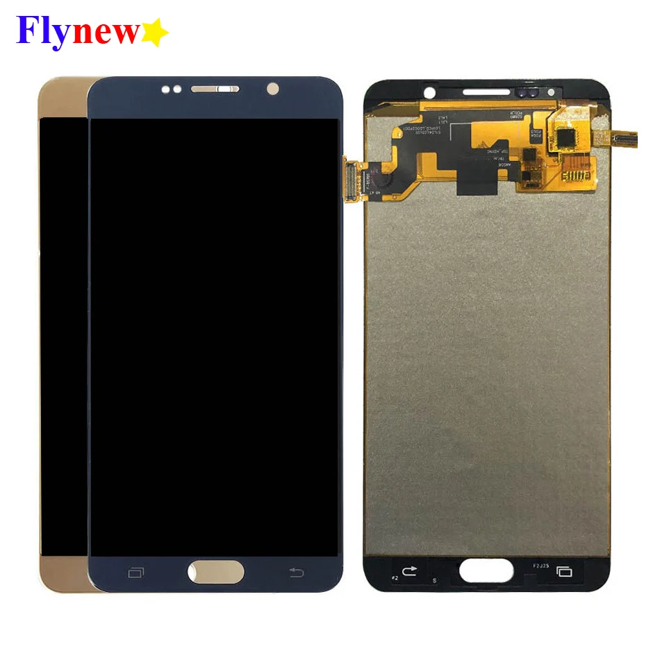ЖК дисплей 5 7 дюйма для Samsung Galaxy NOTE N920 N920F N920C дигитайзер сенсорного экрана в сборе