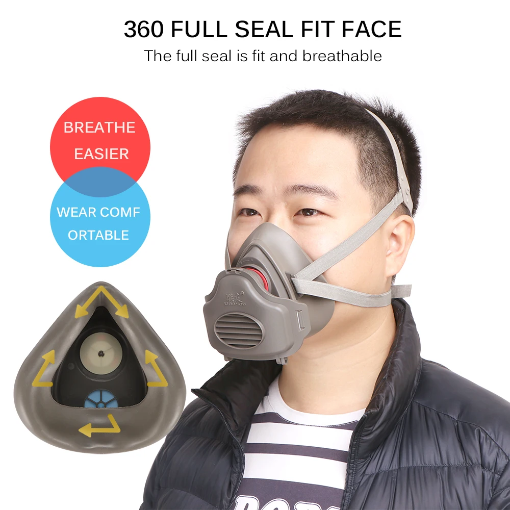 Респираторная Пылезащитная маска китайская версия против пыли PM2.5 Промышленная