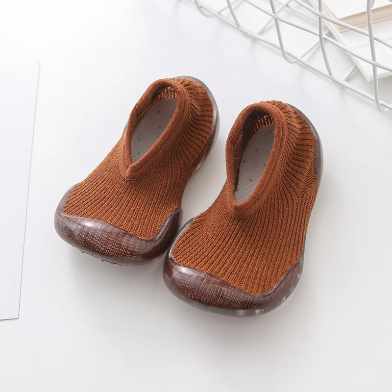 

Wecute Baby Boys Girls Sock Shoes Non-slip Floor Socks Kids Soft Rubber Sole Toddler Shoes Socks Baby Socks with Rubber Soles