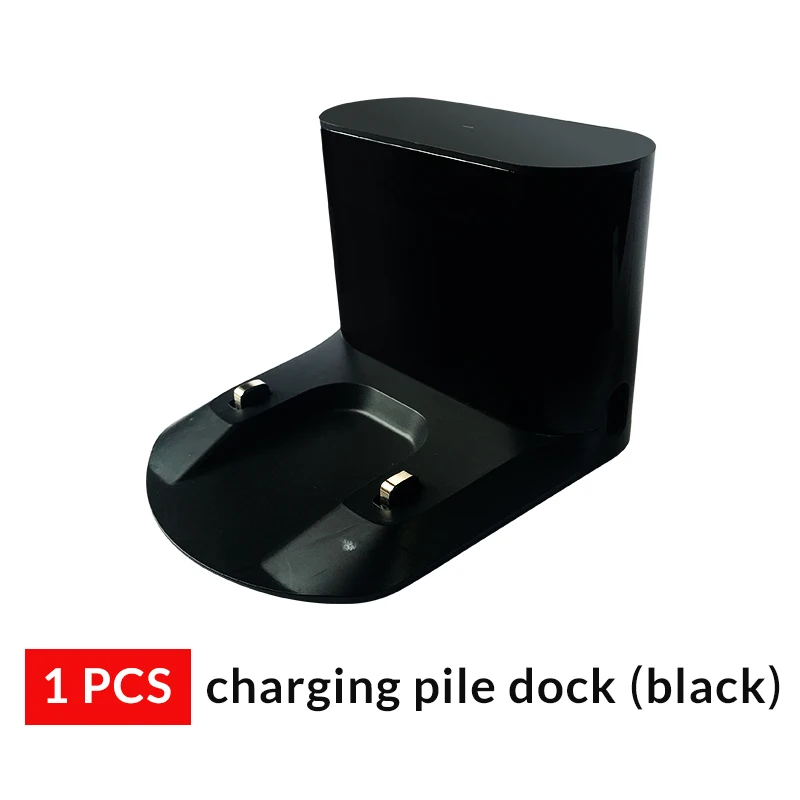 Black Charging pile Roborock Вакуумный Очиститель запчасти подходит для Roborock 2 S50 робот для уборки запасные части Швабра Ткань зарядки ворс черный - Цвет: Black Charging pile