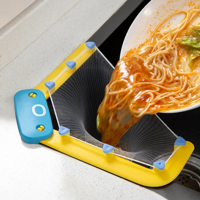 Полка для слива раковины в виде осьминога органайзер мусорная корзина мусорные