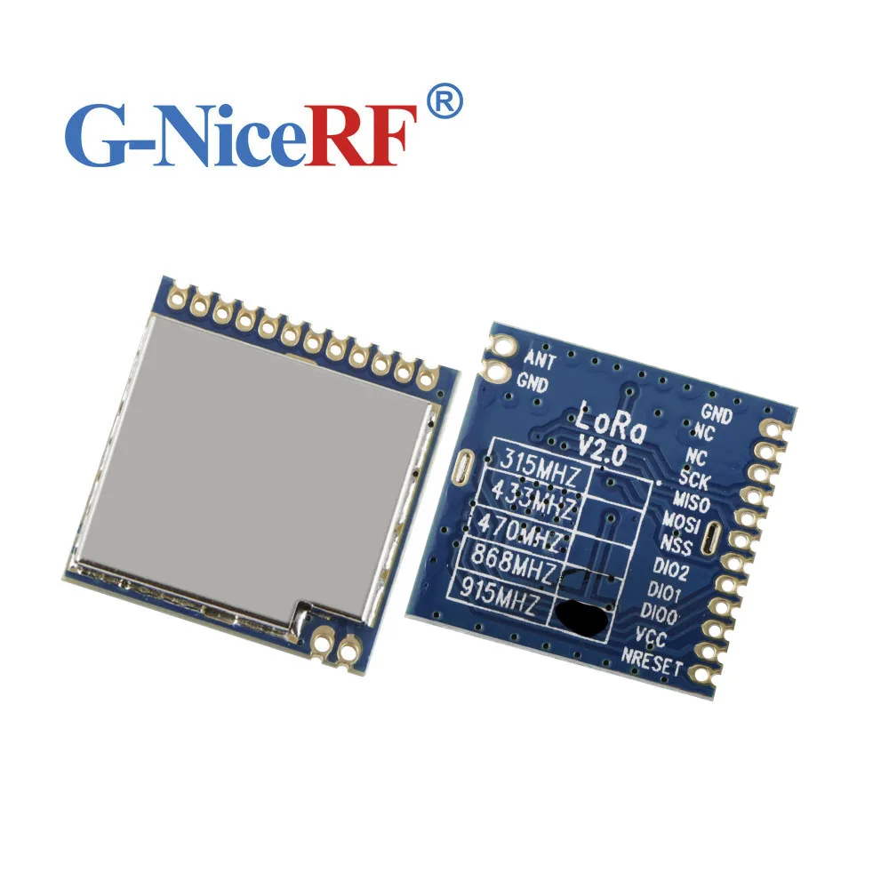 2 шт./лот LoRa1276 100 мВт SX1276 чип SPI интерфейс чувствительность 139 дБм 915 МГц 4 км
