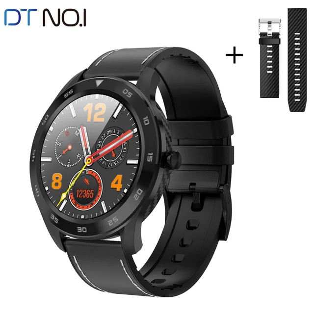 Night Universal Смарт-часы DT NO. I DT98, водонепроницаемые Смарт-часы с Bluetooth, сенсорный экран PPG, пульсометр, кровяное давление, фитнес-трекер - Цвет: Night Universal