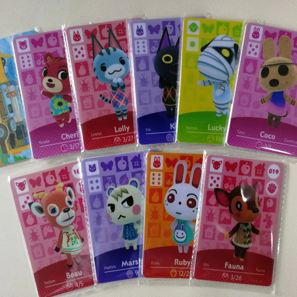 Amiibo Card NS игровая серия 1 (021 030) карточка для скрещивания животных работы 10 шт.| |