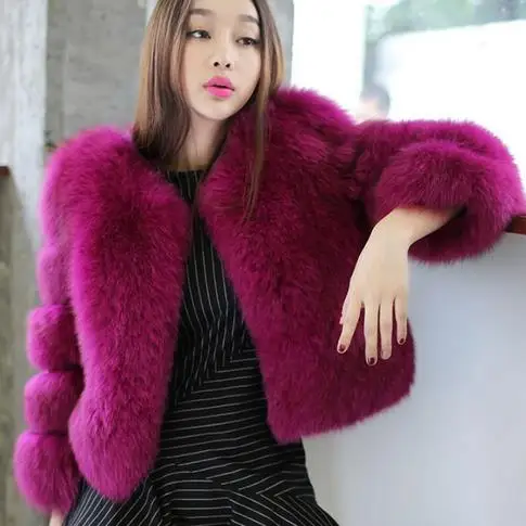 Осенне зимние женские норковые шубы 2020 пушистые из искусственного лисьего меха