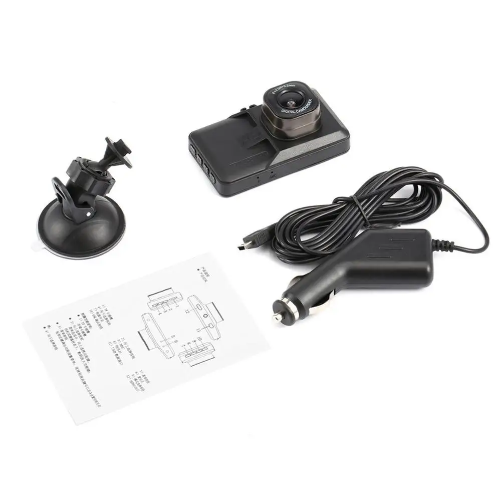 Видеорегистратор с ЖК-экраном 3 0 дюйма видеорегистратор Full 1080P HD G-Sensor 32 ГБ