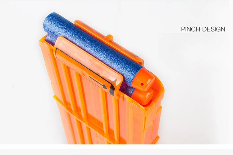 6-12-18 оранжевый Перезагрузка клип для Nerf журнал круглый Дартс Замена игрушечный пистолет обойма для мягких пуль для Nerf Blaster arma de brinquedo