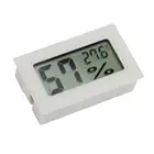 Мини-цифровой ЖК-измеритель температуры и влажности, метеостанция с часами, термометром, гигрометром, датчик температуры в помещении