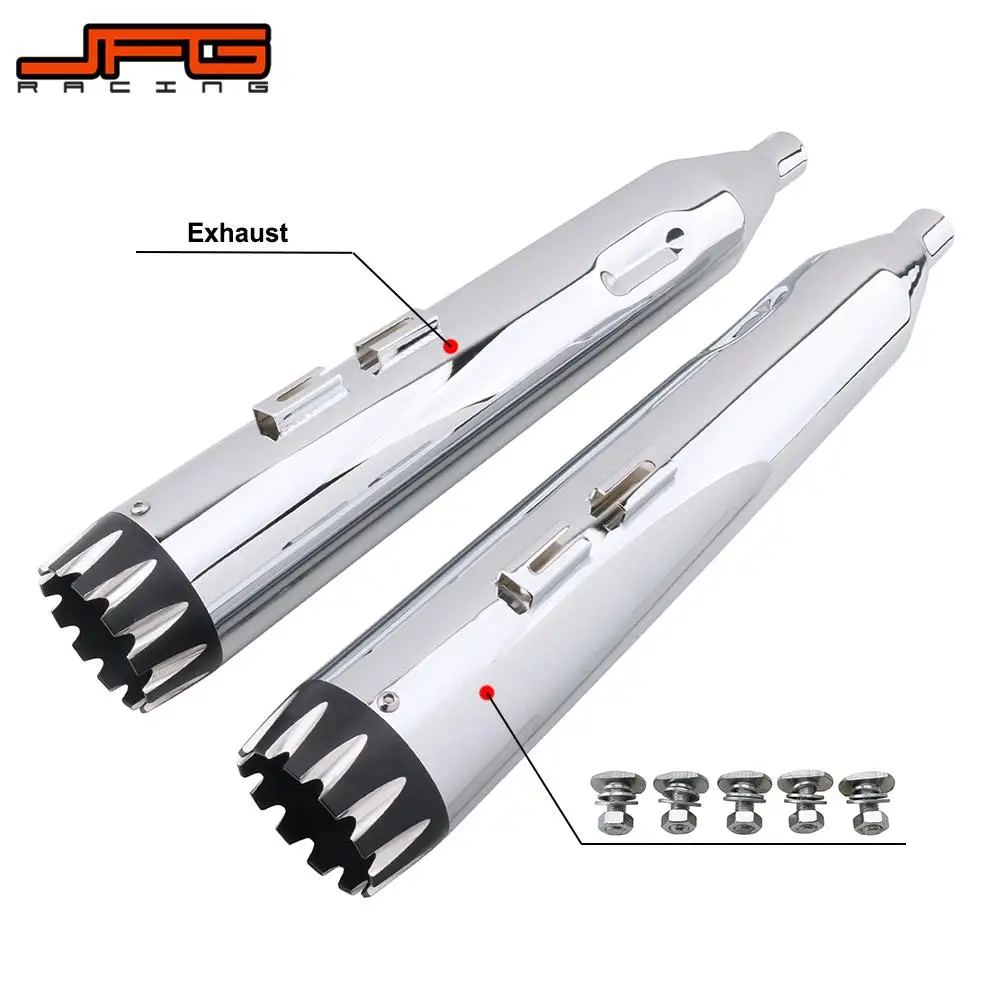 Выхлопные трубы для мотоцикла 4 5 дюйма глушители слипоны Harley 1995 2016 туристические
