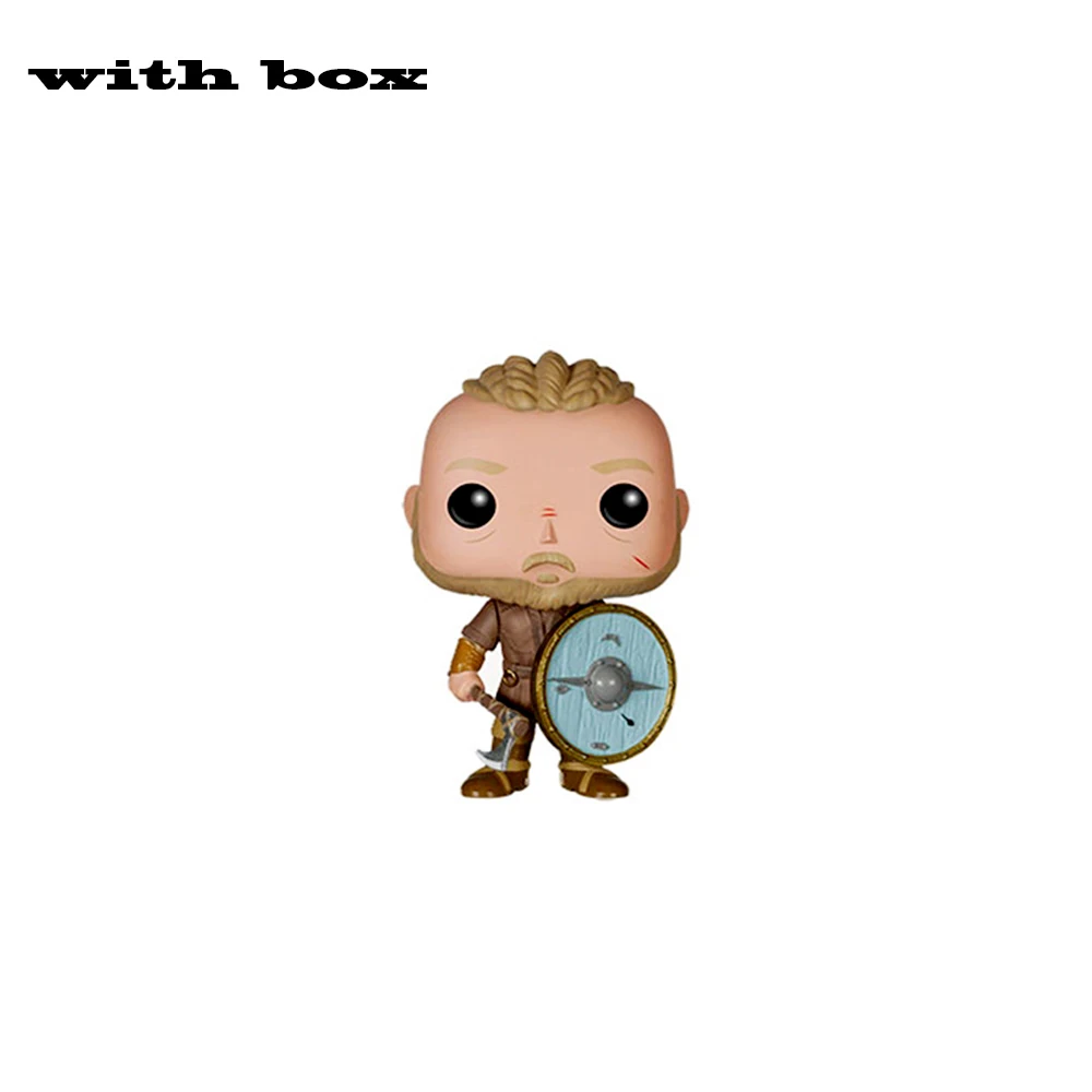 Поп викинги 178 # Лагерта 177 Рагнар лотброк с коробкой ПВХ экшн фигурки