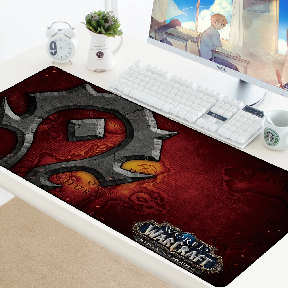 Игровой коврик для мыши 70X30 см для World of Warcraft, коврик для мыши, большой размер XL, коврик для мыши с клавиатурой, для игрового ноутбука, резиновый коврик для компьютера, ПК, скоростной коврик