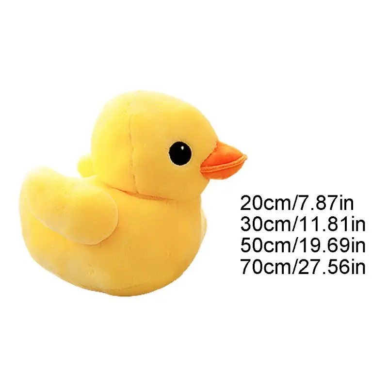 Плюшевая Желтая Утка Мягкая набивная животная Подушка Диван Декор Дети День