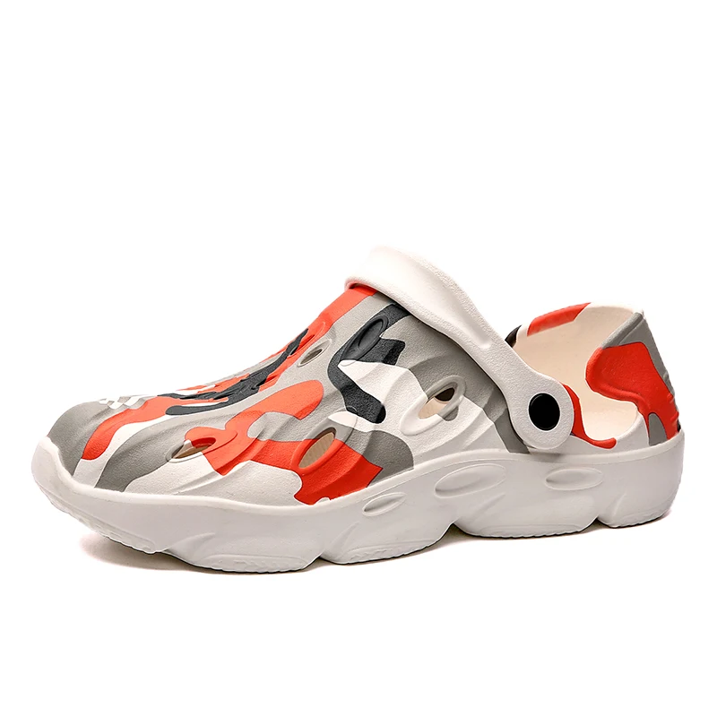 

Men's Fashionable Fishing Sandals 2021 Beach Sandals EVA Summer Garden Clogs Wading Men Sandals Outdoor Antiskid Sports Slippers