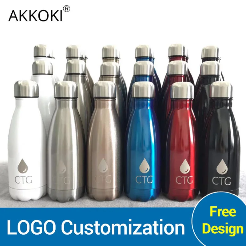 

Personalized customization Double-Wall Insulated Vacuum Flask Stainless Steel Bottle For Water Bottles Thermos Gym Sports Shaker