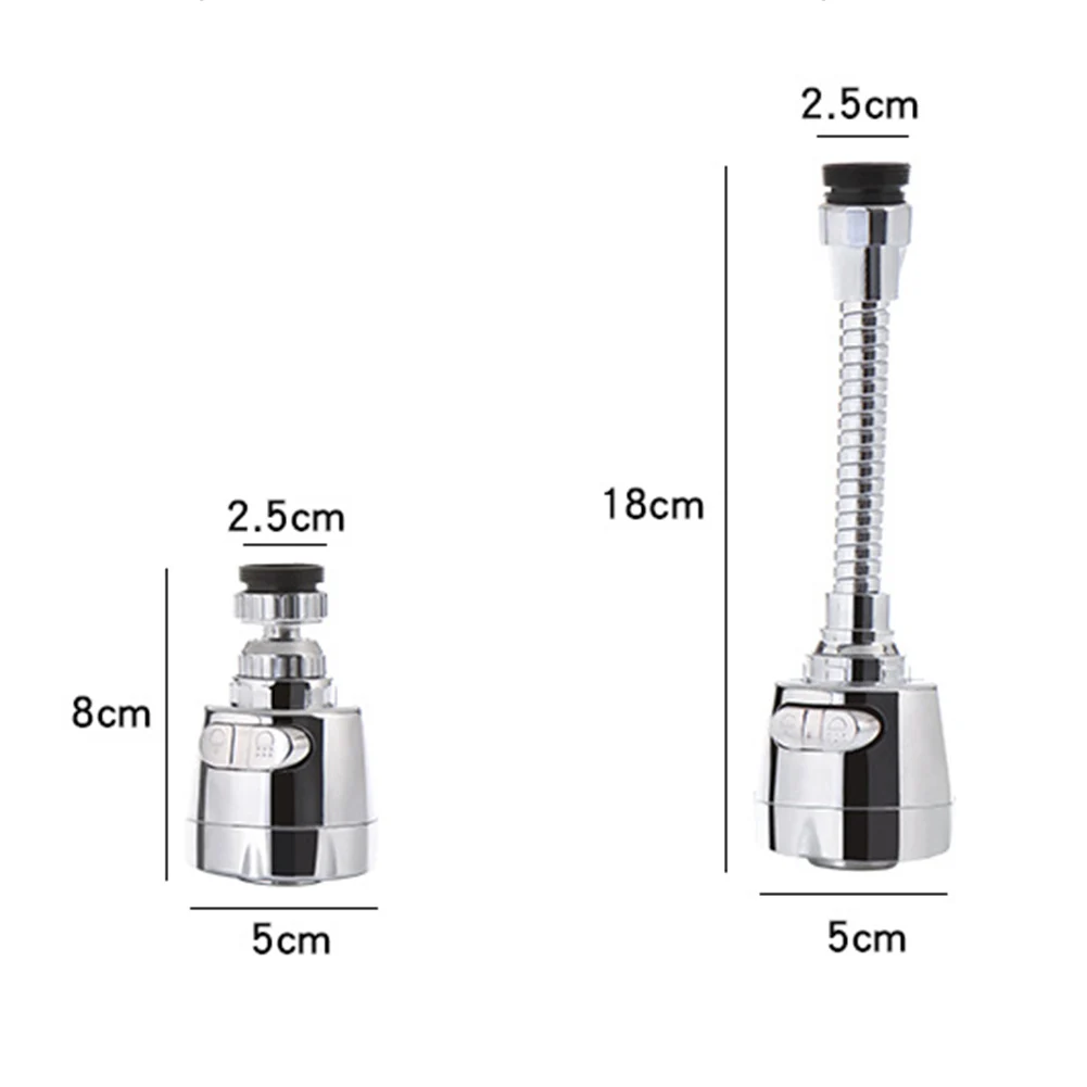 Поворотная насадка для экономии воды 18 см/8 см фильтр адаптер крана удлинитель