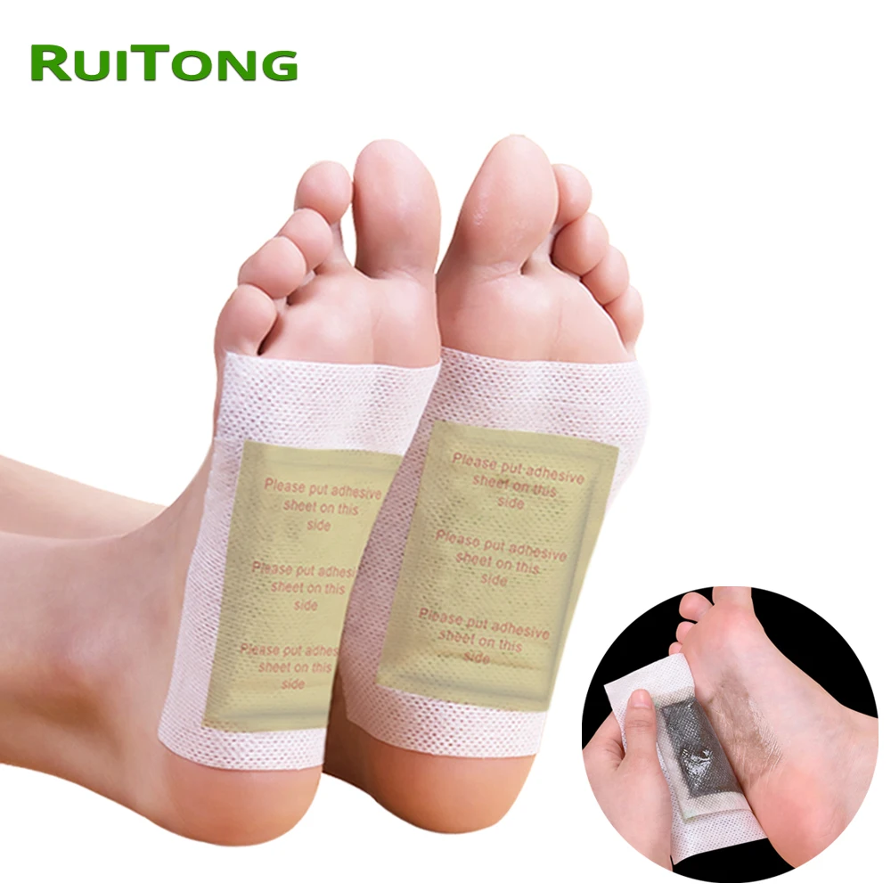 Пластырь Детокс для ног тела Очищающий удаления токсинов способствует сну 50 пар