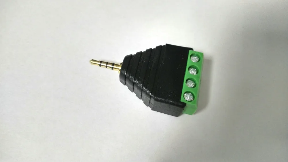 

300pcs Video 2.5mm 4 pole Plug Screw Terminal Binding Post for 2.5mm Headphone connectors New