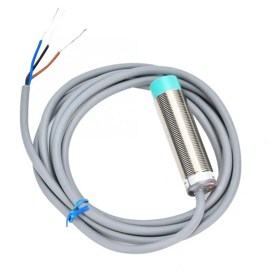 Индуктивный датчик приближения 10 30VDC/90 250VAC 200mA 3 провода 8 мм LW|Выключатели| |