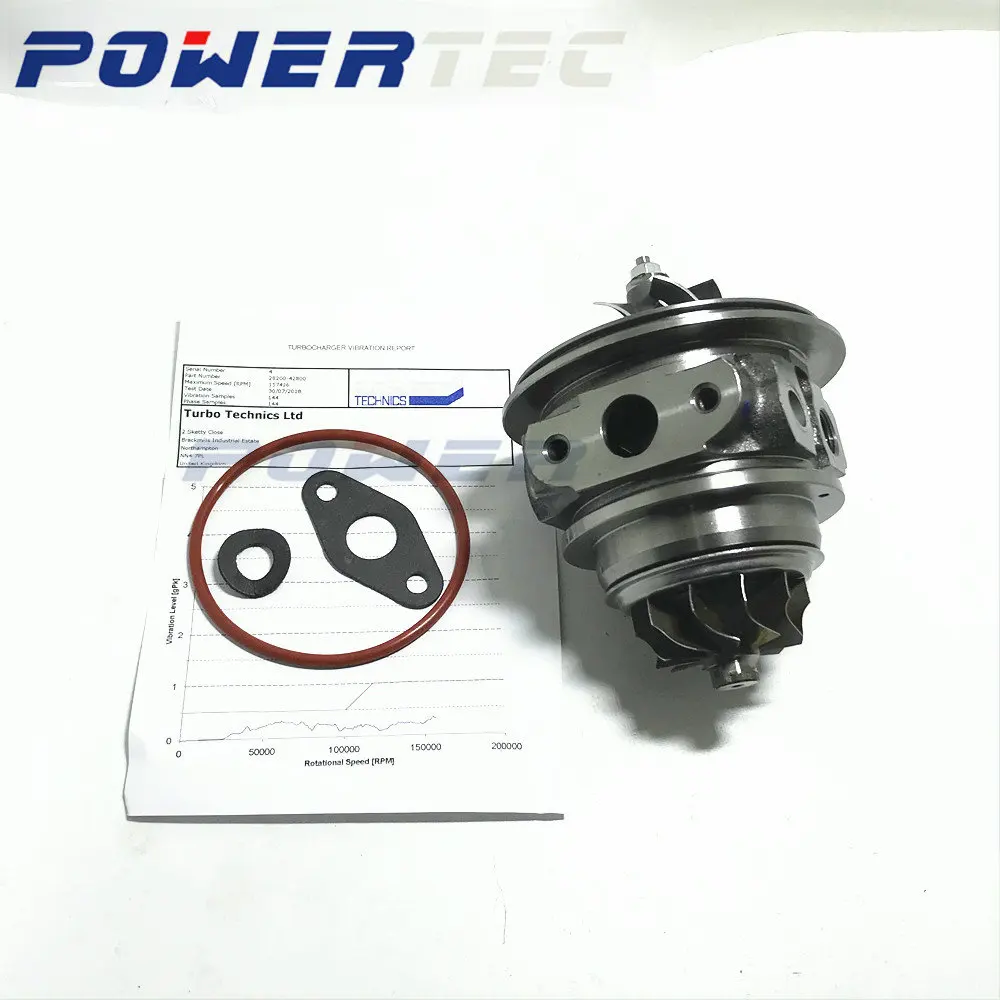 

New Turbine Cartridge For Hyundai Grand Starex 1.5 L 80Kw D4BH Turbocharger Core TF035 Turbo CHRA 49135-04350 28200-42800