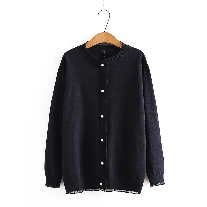 

Plus Size Sweaters Women's Clothes Autumn Winter 2021 New Fashion Jumper Long Sleeve Beads Organza Knitted Pullovers