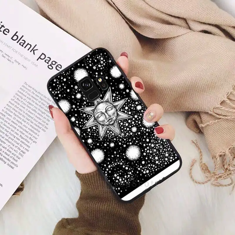 

Witches moon Tarot Mystery totem Phone Case For Samsung Galaxy S5 S6 S7 S8 S9 S10 S10e S20 edge plus lite