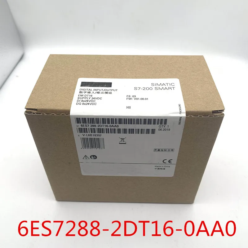 100% оригинальный новый 2 года гарантии 6ES7288 2DT16 0AA0 смарт S7 200 EM DT16 6ES7 288 OAAO|Пульты ДУ| |