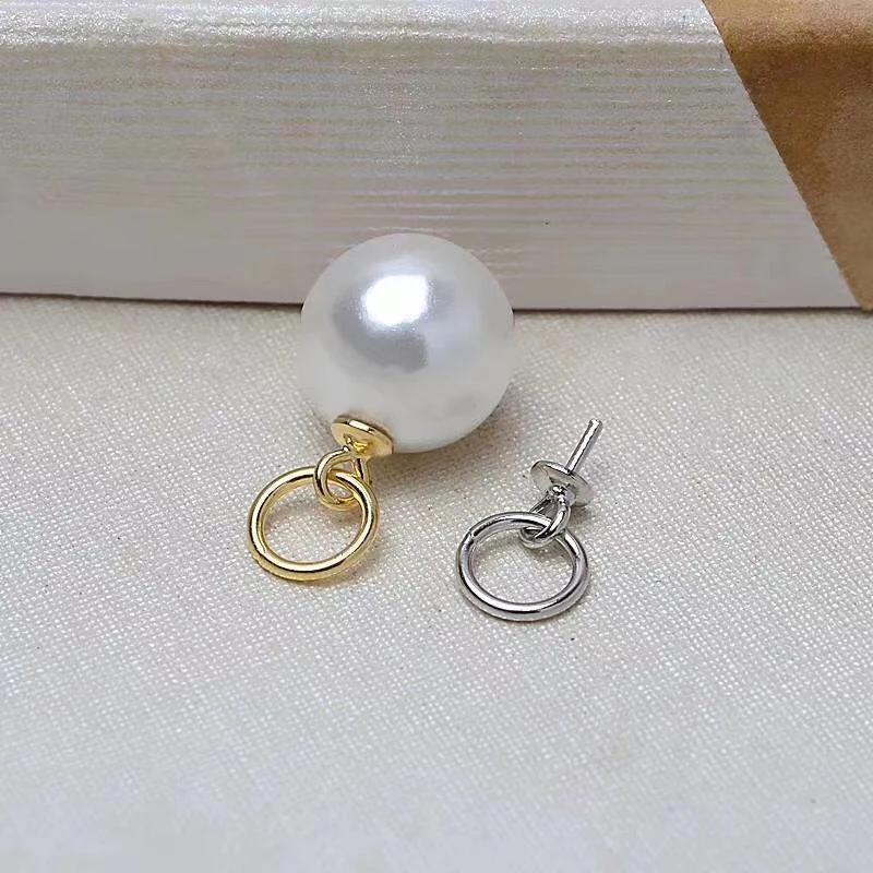 Лидер продаж Дешевые DIY крепления 925 стерлингового серебра Кулон Базовые