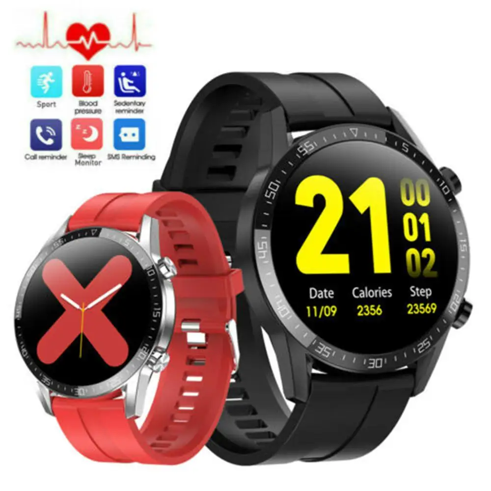 Умные часы с пульсом ЭКГ монитор сна шагомер фитнес трекер напоминание о звонках