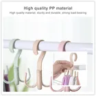 Крючок с четырьмя когтями, вращающийся на 360 , многофункциональный крючок для хранения, без гвоздей, экономия места, безопасная нагрузка, пластиковая вешалка