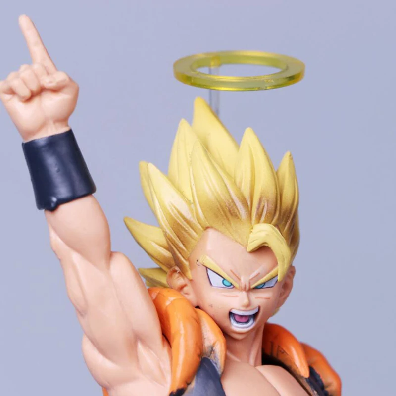 Аниме Dragon Ball Z ПВХ Модель DBZ Gogeta Вегета Сон Гоку Fusion Angel Aura Супер Saiyan шоколадная фигурка Com Действие рис